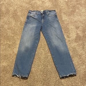 Kensie Blue Straight Leg Women's Jeans